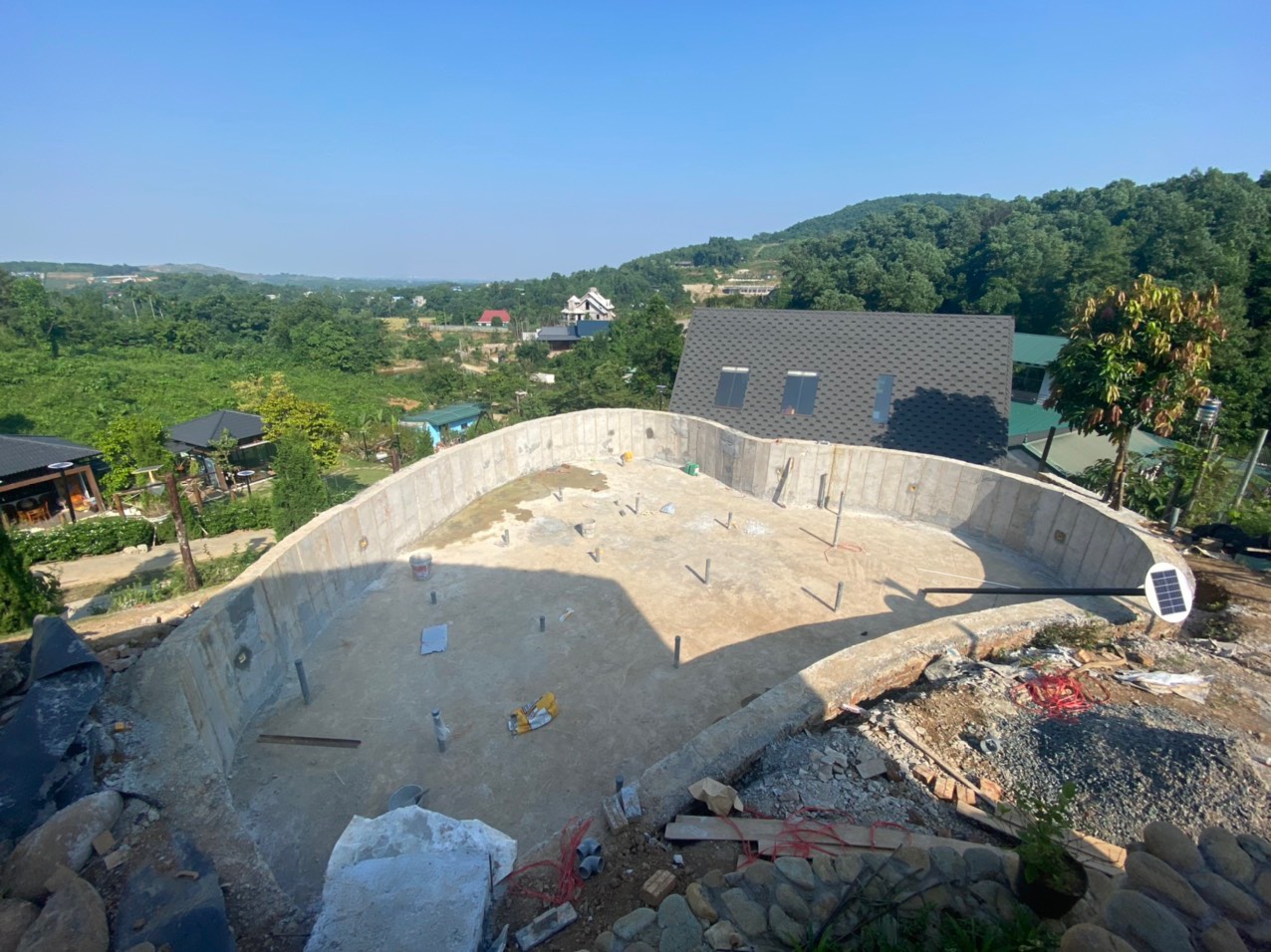 công trình xây dựng bể bơi